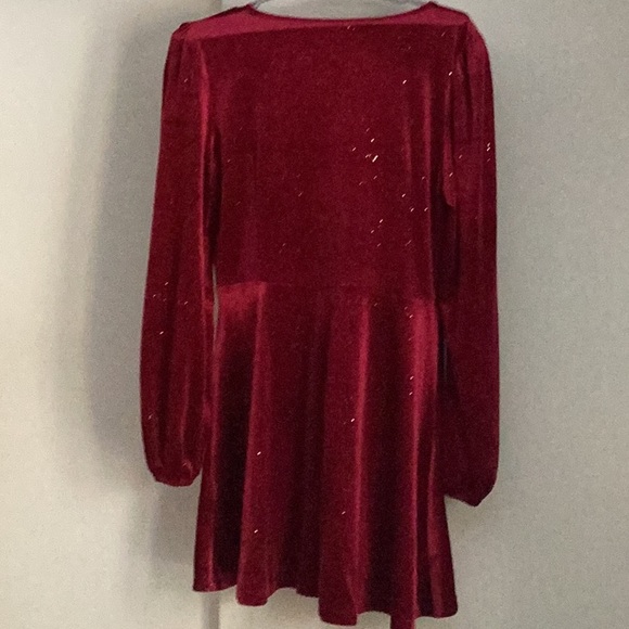 Sparkling Red Dress - Picture 2 of 3